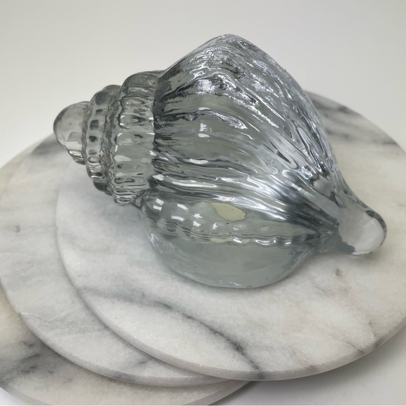 Conch Shell Art Glass Paperweight - Picture 7 of 12